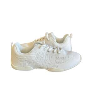 BAXINIER Girls Cheerleading Shoes White Sneakers Dance Youth Size 35 / US 3.5